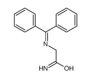 2-(benzhydrylideneamino)acetamide结构式