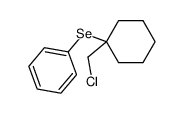 1-Chloromethyl-1-phenylselenenylcyclohexane结构式