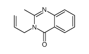 2-methyl-3-prop-2-enylquinazolin-4-one结构式