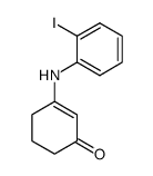 3-[(2-iodophenyl)amino]cyclohex-2-en-1-one Structure