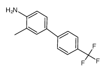 3-methyl-4'-(trifluoromethyl)-4-biphenylamine结构式