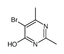 5-溴-2,6-二甲基嘧啶-4-醇结构式