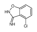 4-氯苯并[d]异噁唑-3-胺结构式