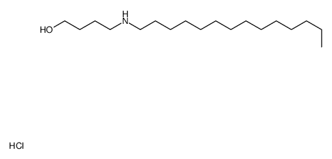 4-(tetradecylamino)butan-1-ol,hydrochloride结构式
