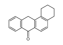 1,2,3,4-tetrahydro-12H-benz[a]anthracen-7-one结构式