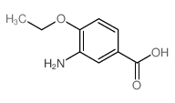 3-Amino-4-ethoxybenzoic acid结构式