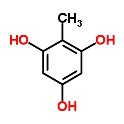 2-Methylbenzene-1,3,5-triol Structure