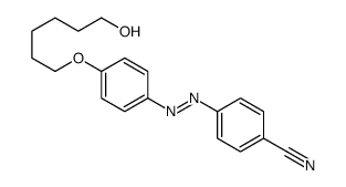 4-[[4-(6-hydroxyhexoxy)phenyl]diazenyl]benzonitrile结构式