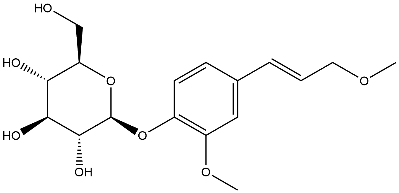 甲基松柏苷结构式