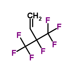 3-三氟甲基-3,4,4,4-四氟-1-丁烯结构式