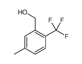 5-METHYL-2-(TRIFLUOROMETHYL)BENZYL ALCOHOL Structure