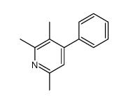2,3,6-trimethyl-4-phenylpyridine Structure