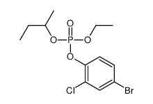 (4-bromo-2-chlorophenyl) butan-2-yl ethyl phosphate Structure