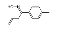 1-(p-tolyl)-3-buten-1-one oxime Structure