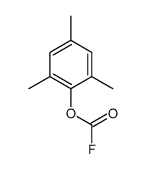 (2,4,6-trimethylphenyl) carbonofluoridate结构式