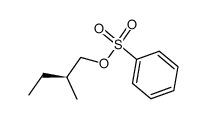 (S)-(+)-2-methyl-1-butyl benzenesulfonate Structure