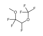 1,1,2-trifluoro-1-methoxy-2-(trifluoromethoxy)ethane Structure