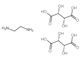 ethylenediamine di-l-(+)-tartrate structure
