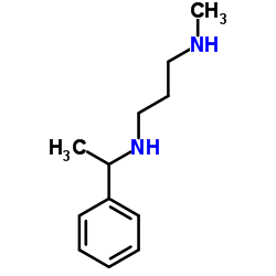 N-Methyl-N'-(1-phenylethyl)-1,3-propanediamine结构式