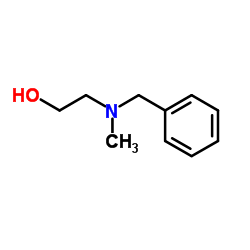 N-Benzyl-N-methylethanolamine Structure