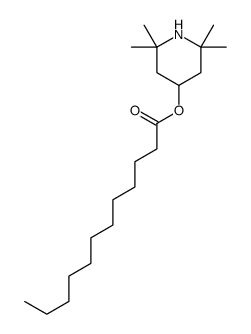(2,2,6,6-tetramethylpiperidin-4-yl) dodecanoate Structure
