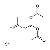 [diacetyloxy(stannyl)methyl] acetate Structure