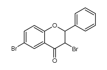 3,6-dibromo-2-phenyl-chroman-4-one Structure