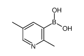 2,5-DIMETHYLPYRIDIN-3-YLBORONIC ACID Structure