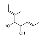 3,6-Dimethyl-2,6-octadiene-4,5-diol structure