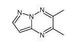 2,3-dimethylpyrazolo[1,5-b][1,2,4]triazine结构式