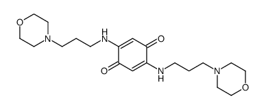 2,5-Bis((3-morpholinopropyl)amino)-p-benzoquinone结构式