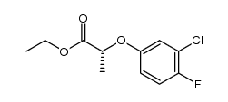 ethyl (R)-2-(3-chloro-4-fluorophenoxy)propionate Structure