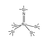 trimethylsilylimidotetrakis(trimethylsilylmethyl)ruthenium结构式