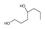 (4R)-heptane-1,4-diol结构式