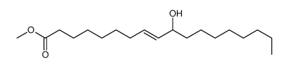 methyl 10-hydroxyoctadec-8-enoate结构式