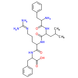 phenylalanyl-leucyl-arginyl-phenylalanine Structure