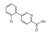 5-(2-氯苯基)吡啶甲酸结构式