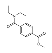 4-(二乙基氨基甲酰)苯甲酸甲酯结构式