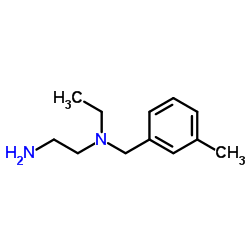 N-Ethyl-N-(3-methylbenzyl)-1,2-ethanediamine结构式