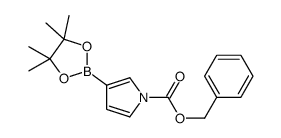 1-Cbz-吡咯-3-硼酸频哪醇酯结构式