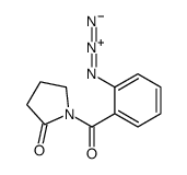 1-(2-azidobenzoyl)pyrrolidin-2-one结构式