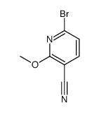 6-溴-2-甲氧基-3-氰基吡啶结构式