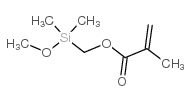 (丙烯酸氧基甲基)二甲基甲氧基硅烷结构式