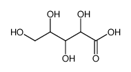 2,3,4,5-Tetrahydroxypentanoic acid Structure