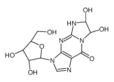 misonidazole-guanosine product Structure