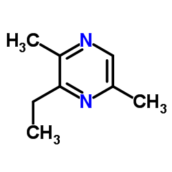 2-乙基-3,6-二甲基吡嗪结构式