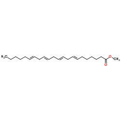 顺-7,10,13,16二十二碳四烯酸甲酯结构式
