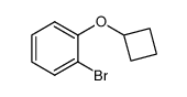 2-bromo-1-(cyclobutyloxy)benzene结构式