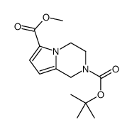 2-叔丁基6-甲基1H,2H,3H,4H-吡咯并[1,2-a]吡嗪-2,6-二羧酸图片