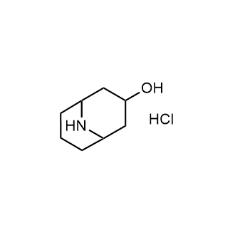 9-Azabicyclo[3.3.1]nonan-3-ol hydrochloride Structure
